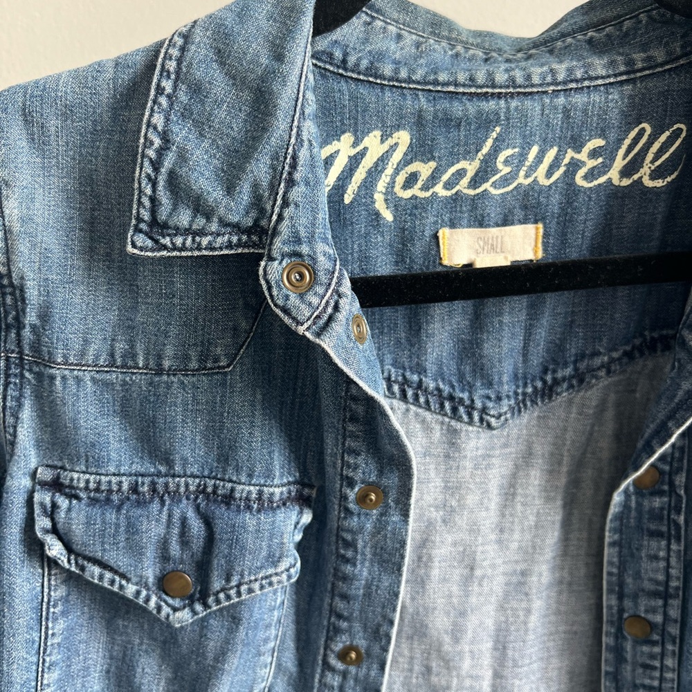 Madewell Jean jacket shirt